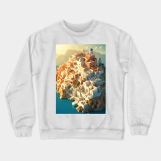 Greek Island Crewneck Sweatshirt